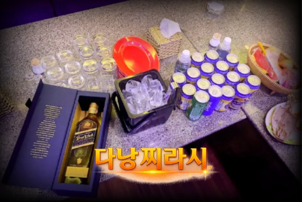 다낭 넘버원 가라오케 구 텐프로 위스키입니다.